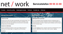 Desktop Screenshot of net-work.no