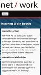 Mobile Screenshot of net-work.no